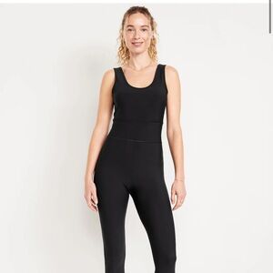 Black Sleeveless Jumpsuit